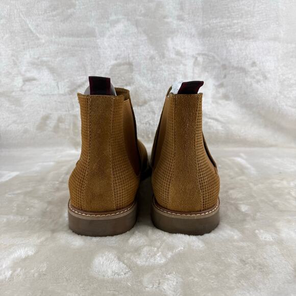 Steve Madden Highlyte Suede Leather Chelsea Boots Men\'s Size 9M Tan